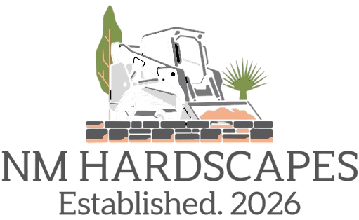 NM HARDSCAPES logo
